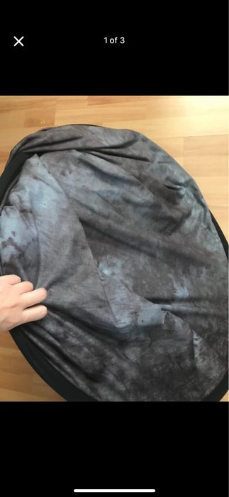 Fundal foto pliabil pentru studio – 2 fețe, ideal pentru portrete