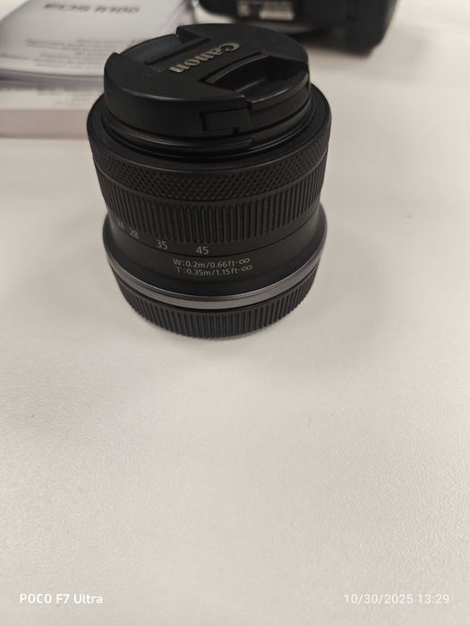 Фотоапарат Canon EOS R100 + RF-S 18-45mm