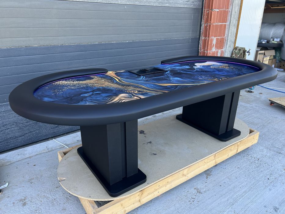 Art deko poker table Malta Ultimate EPT by CustomTables.eu