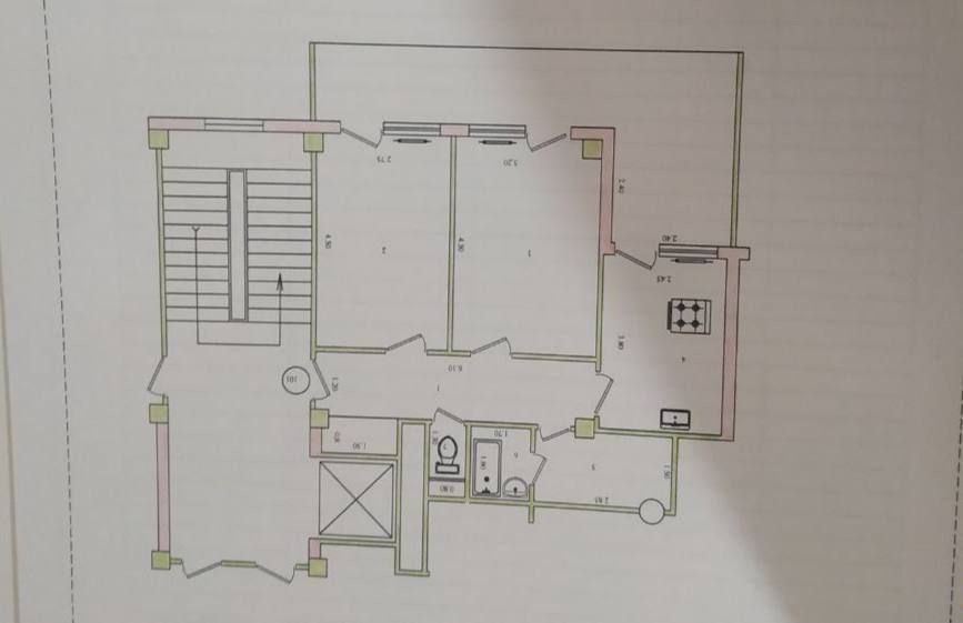Квартира В Центре Гореде Дружба Народов 2/6/9. Площадь 74м2