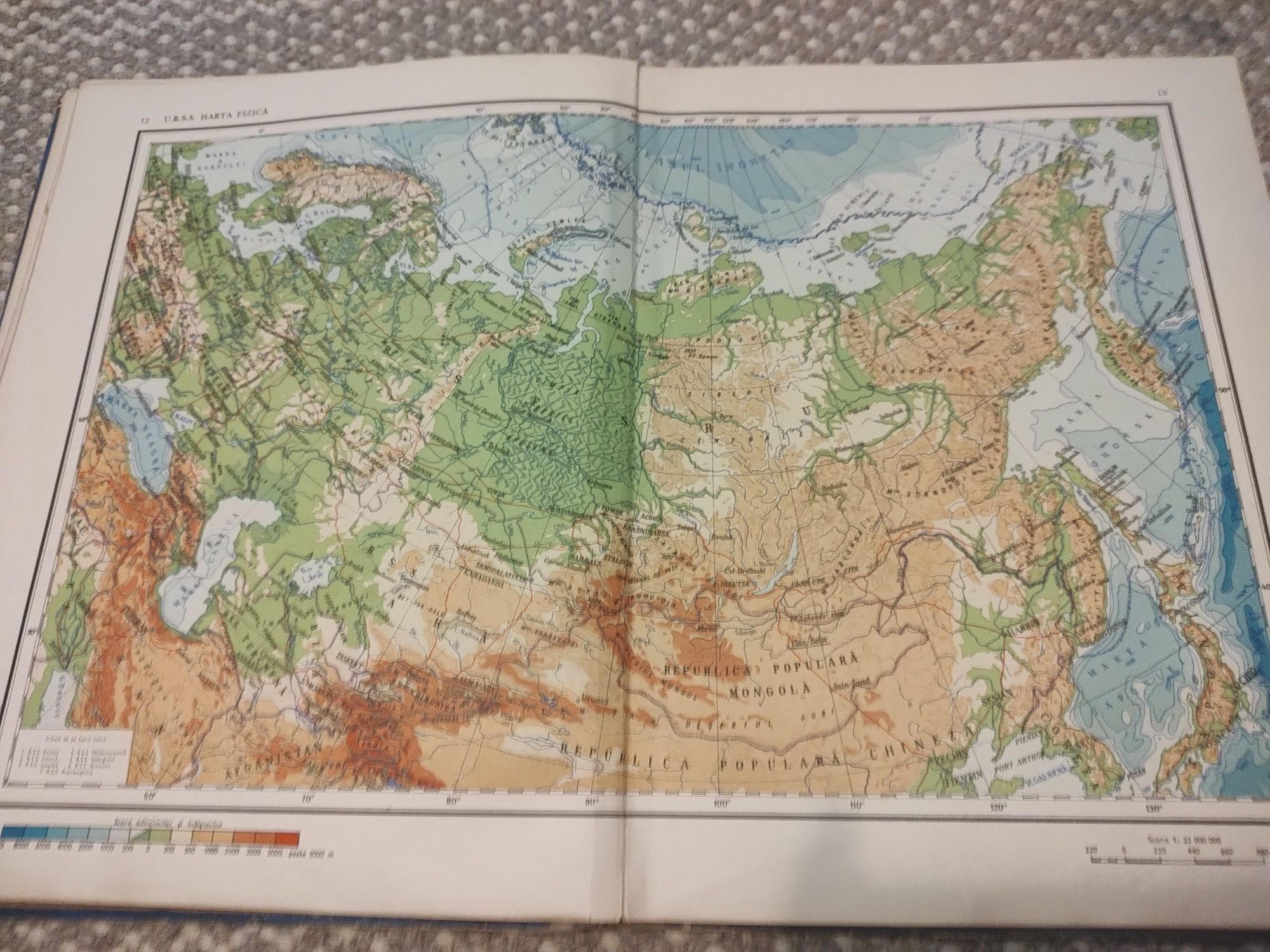 Atlas geografic școlar anul 1959