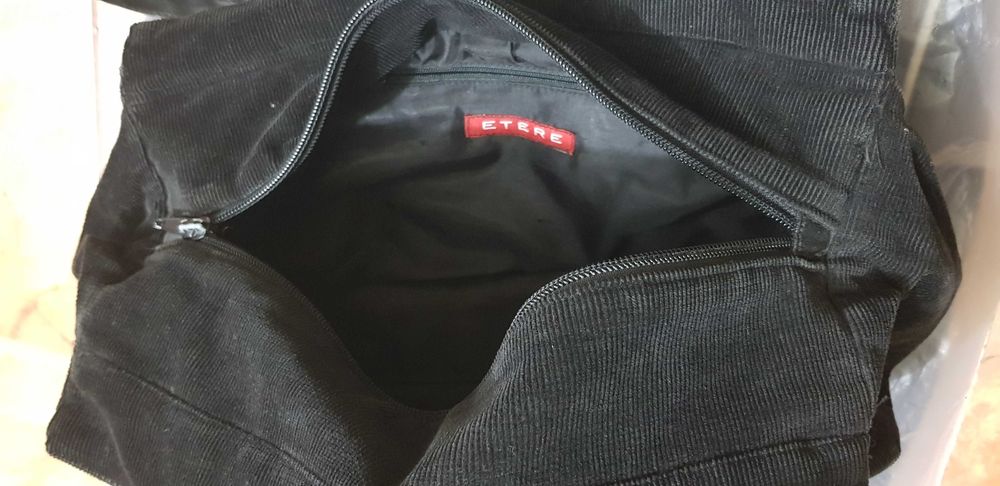 Чанта, синя, бяла, черна, джинсова.