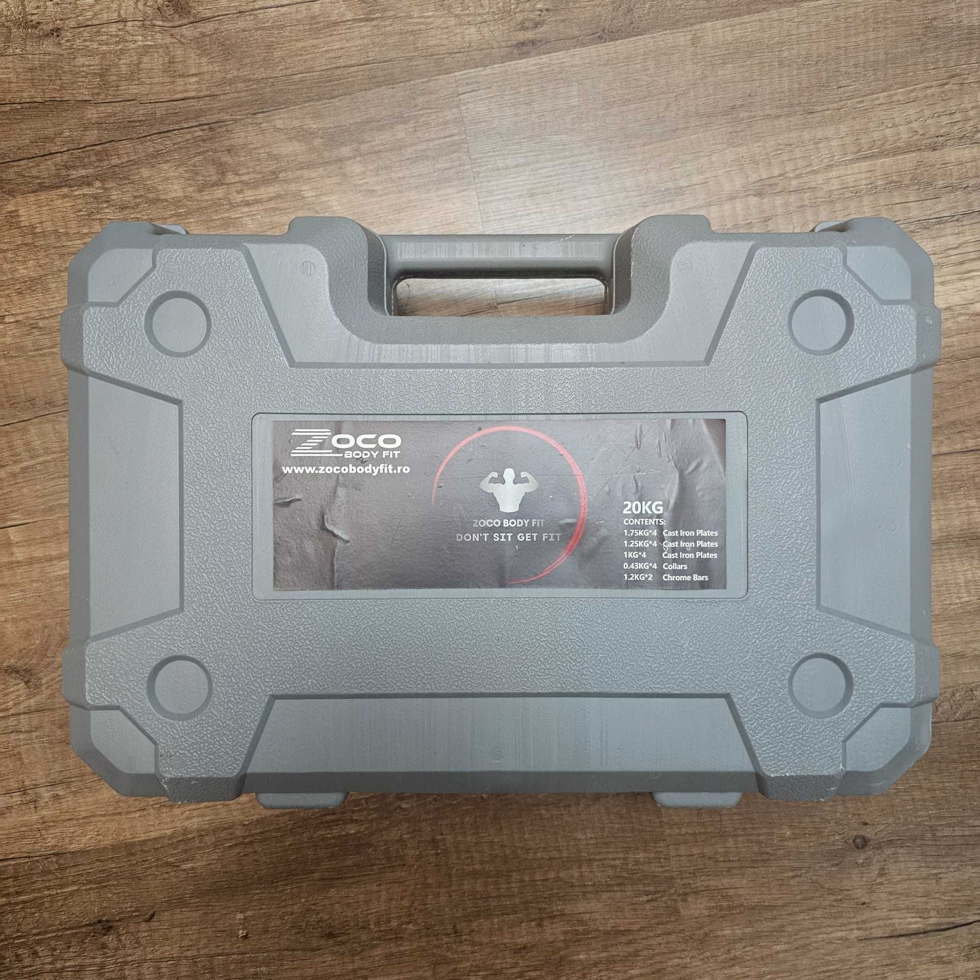 Set Gantere 20kg ZocoBodyFit