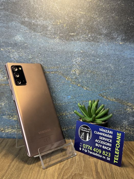 Samsung galaxy note 20/256gb/2 Ani Garantie Centrul de Telefoane/rate