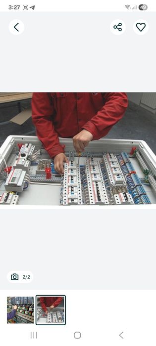 Электр хизматлар  ва КУ йигиш, Щит йигиш , Куёш панеллари установка