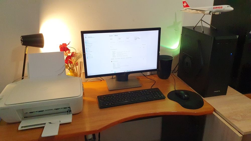 PC i7 11700 + monitor 24" + imprimanta