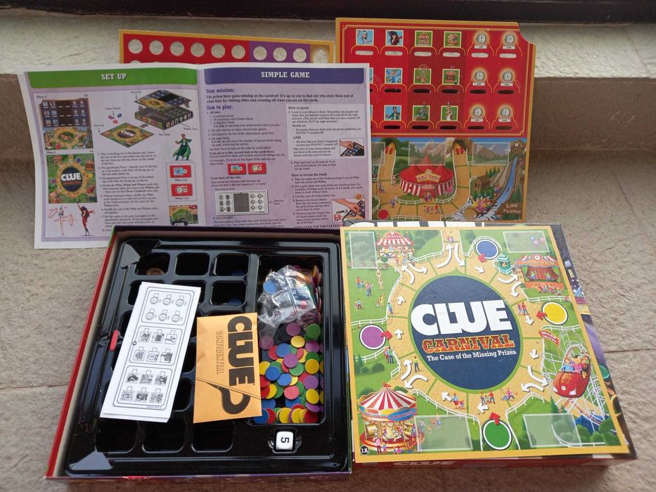 Joc Clue, utilizat
