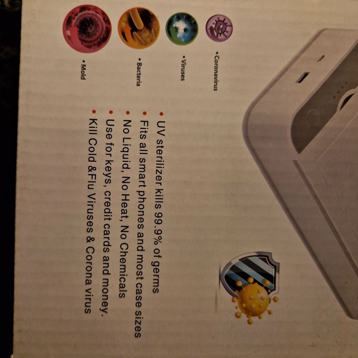 Sterilizator pe marime univerala de telefon