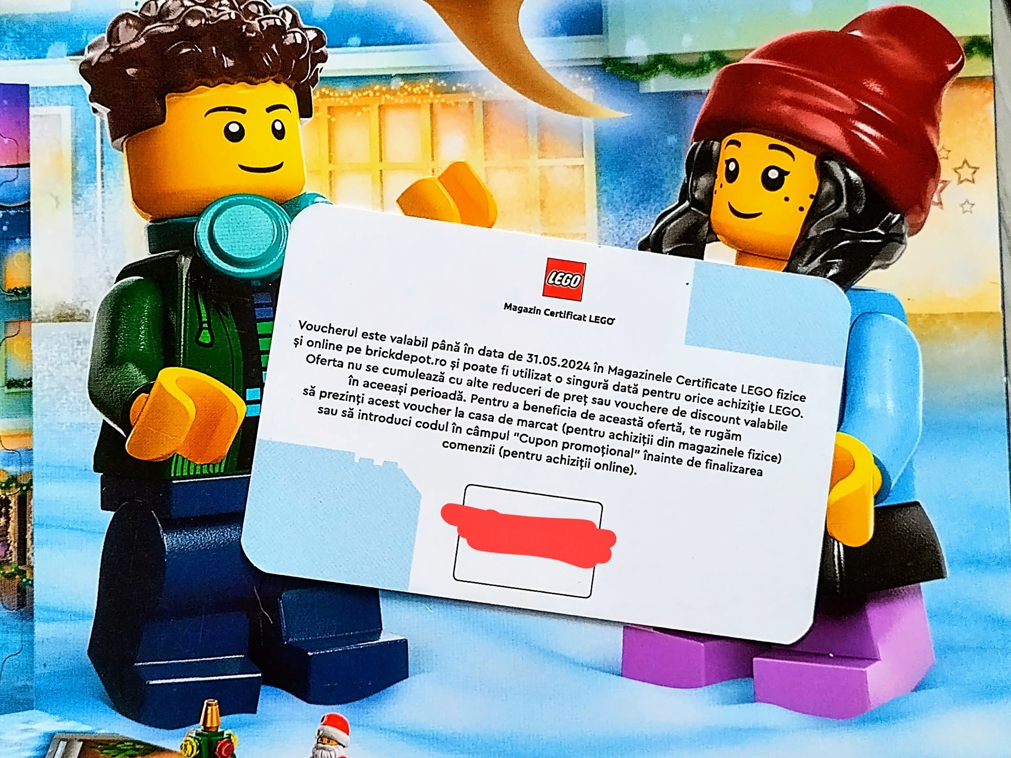 Vând voucher reducere 20% LEGO