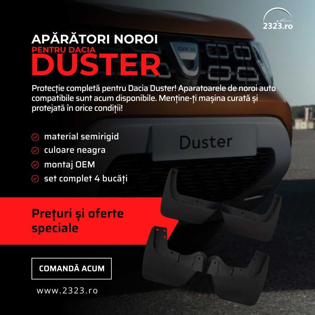 Paravânturi pentru Dacia Duster 2 (10.2017-2024), set 4 bucăți