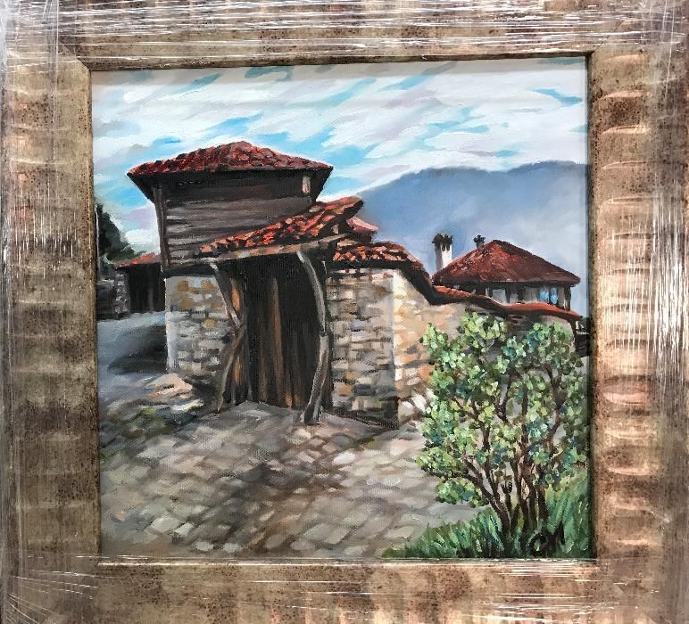 Пейзаж от Копривщица - картина с маслени бои от PenichArt