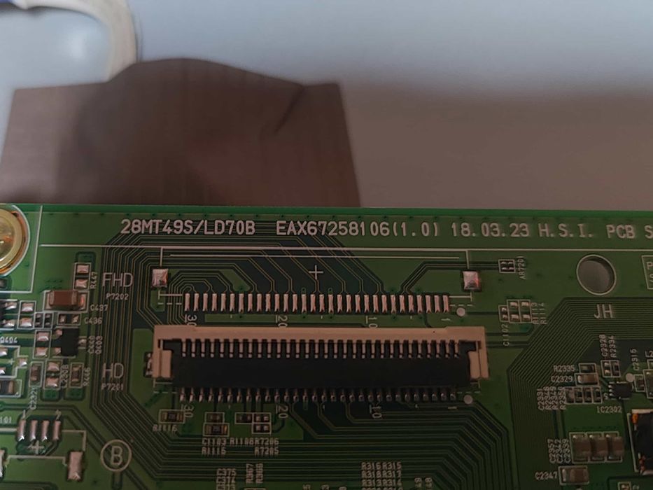 Main board EAX672581 06 / 28MT49S/LD70B от LG 28MT49S