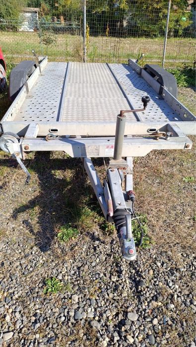 Trailer platformă auto Humbaur 2005