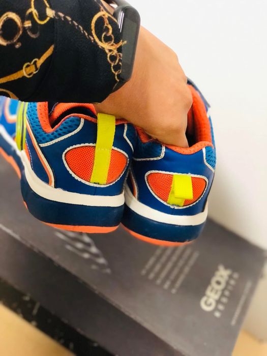 Adidasi baiat GEOX-marimea 33,inter21cm,ca Piele Salomon,Adidas,Nike