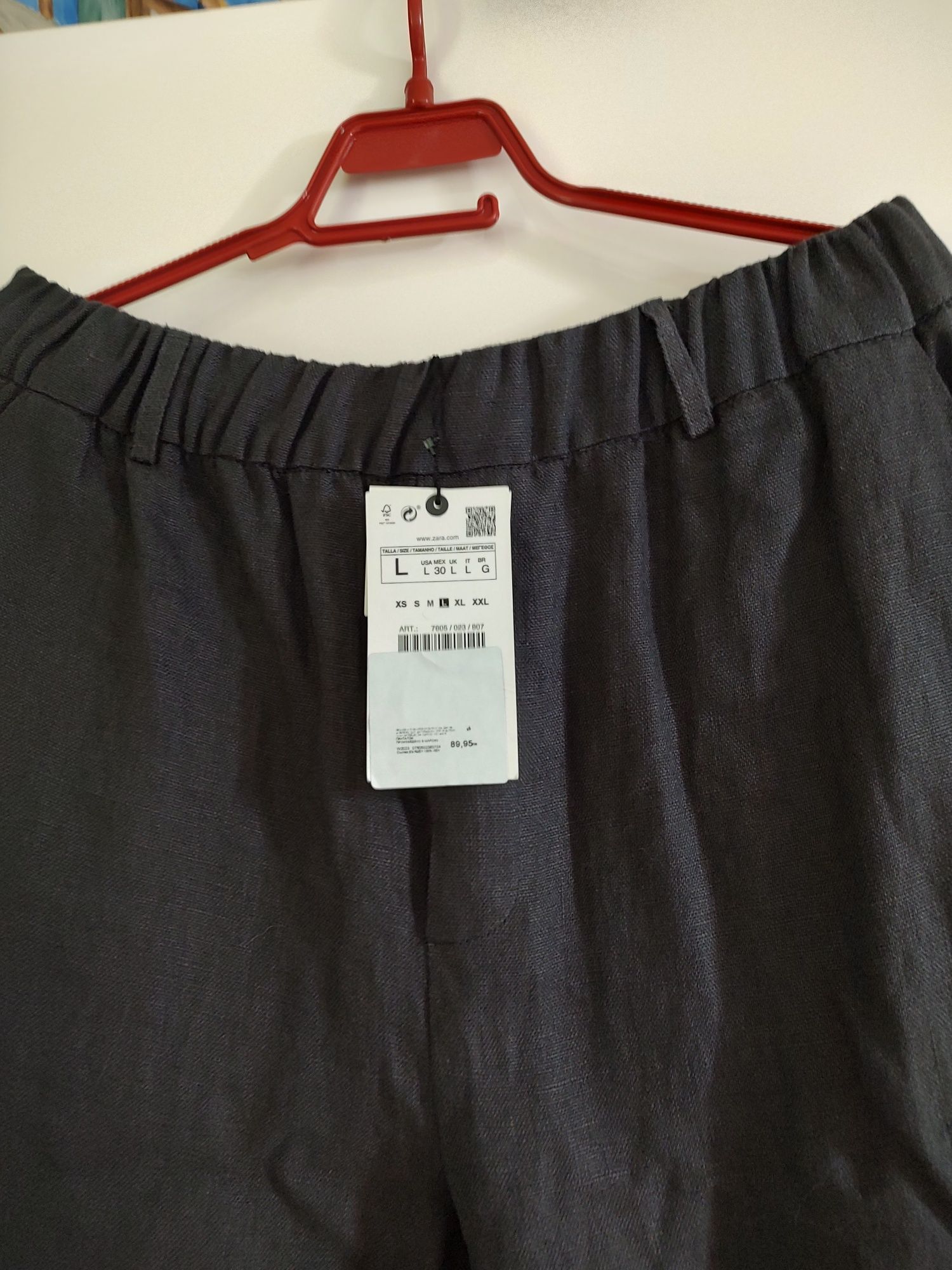 Панталон Zara 100% лен