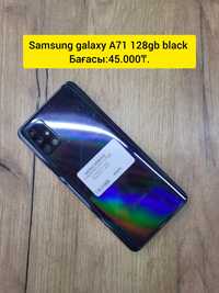 Samsung galaxy A71 128gb black