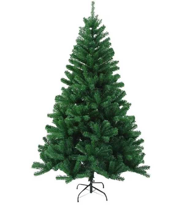 Brad artificial DECODEKO 210 cm, Verde, Suport Metalic