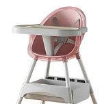 Scaun de masa copii Little Mom New Fashion Dinning Chair Pink