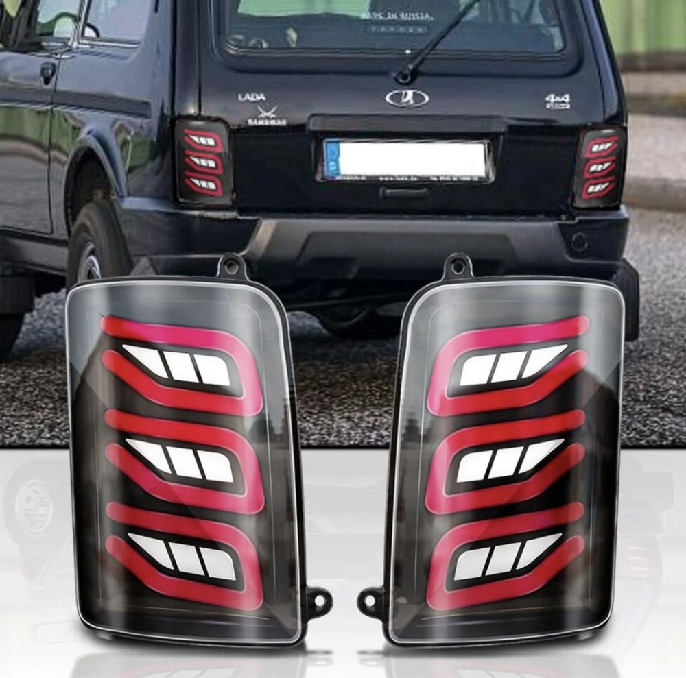 LED Диодни Тунинг Стопове за Lada Niva Задни Светлини за Lada Niva
