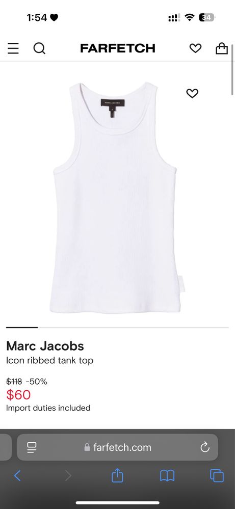 Marc Jacobs оригинални потници