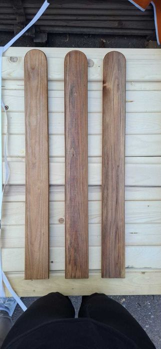 Sipca lemn gard tratat  rindeluita  9 x 1,9 x 100 cm