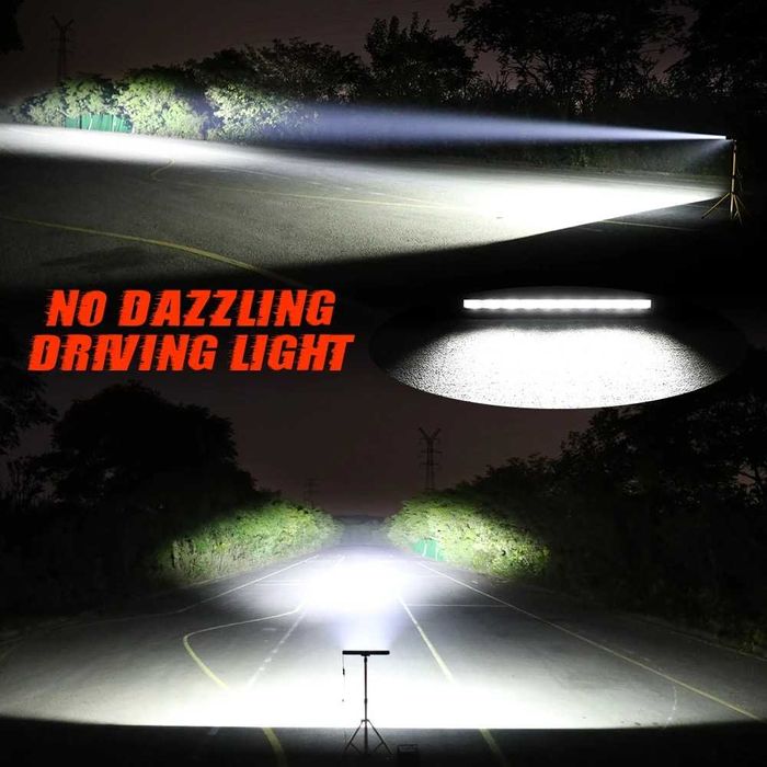 LED бар 82см комбиниран с жълт и бял габарит – T236