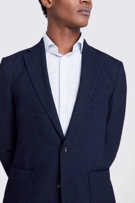 Sacou blazer slim 48 M de lux Eduard Dressler NOU lana moale in