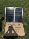 Kit panou solar camping tip valiza