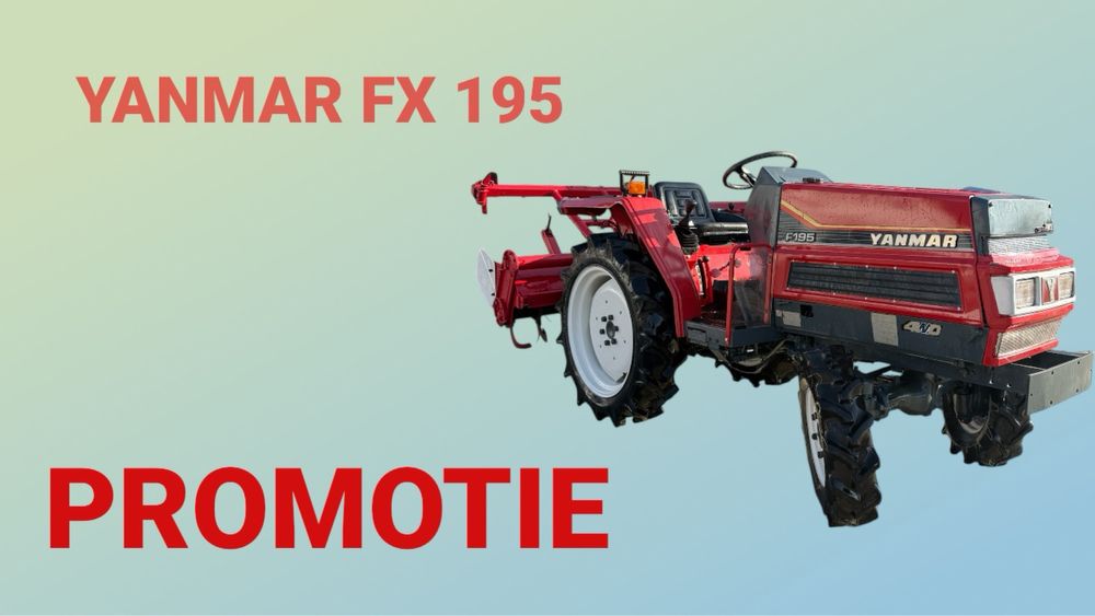 Promotie Tractor Japonez Yanmar Fx195