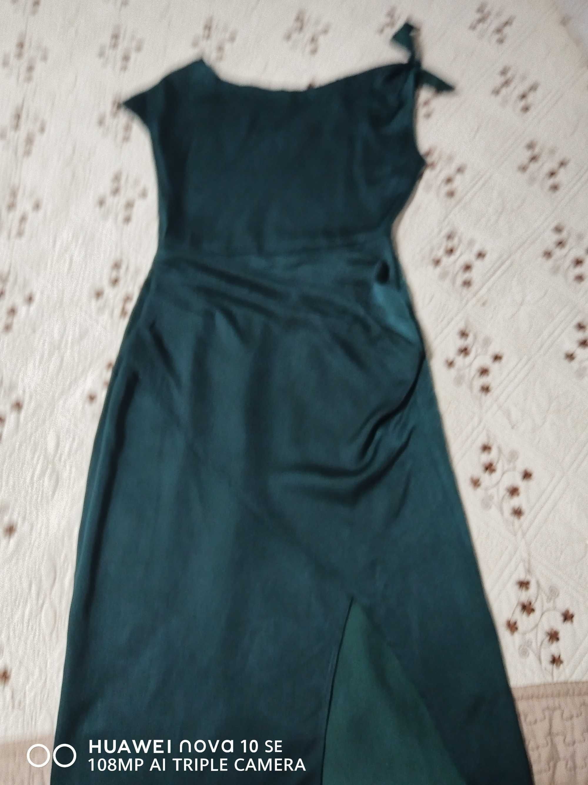 Дамска зелена рокля