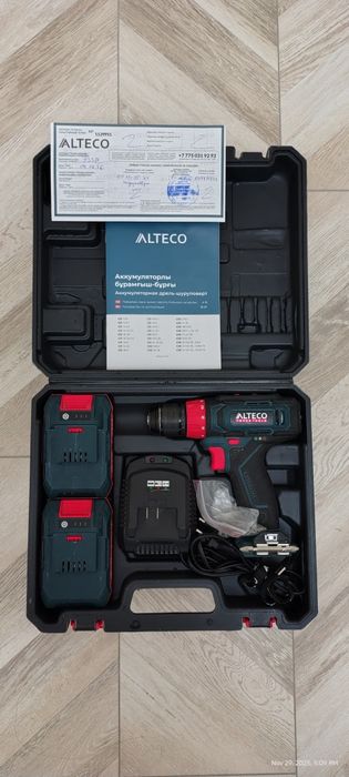 Дрель-шруповерт "ALTECO"