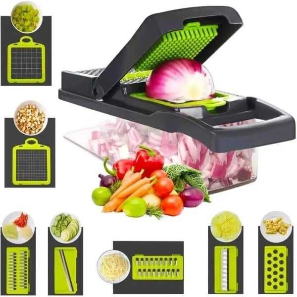 Razatoare Veggie Slicer,Razatoare multifunctionala 16 in 1