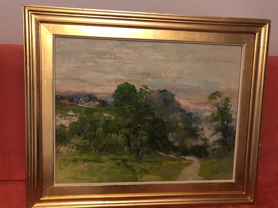 Tablou Nicolae Blei "Vara", semnat, datat