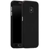 Full Cover ( fata + spate + folie sticla) pentru Galaxy J5 2017 negru