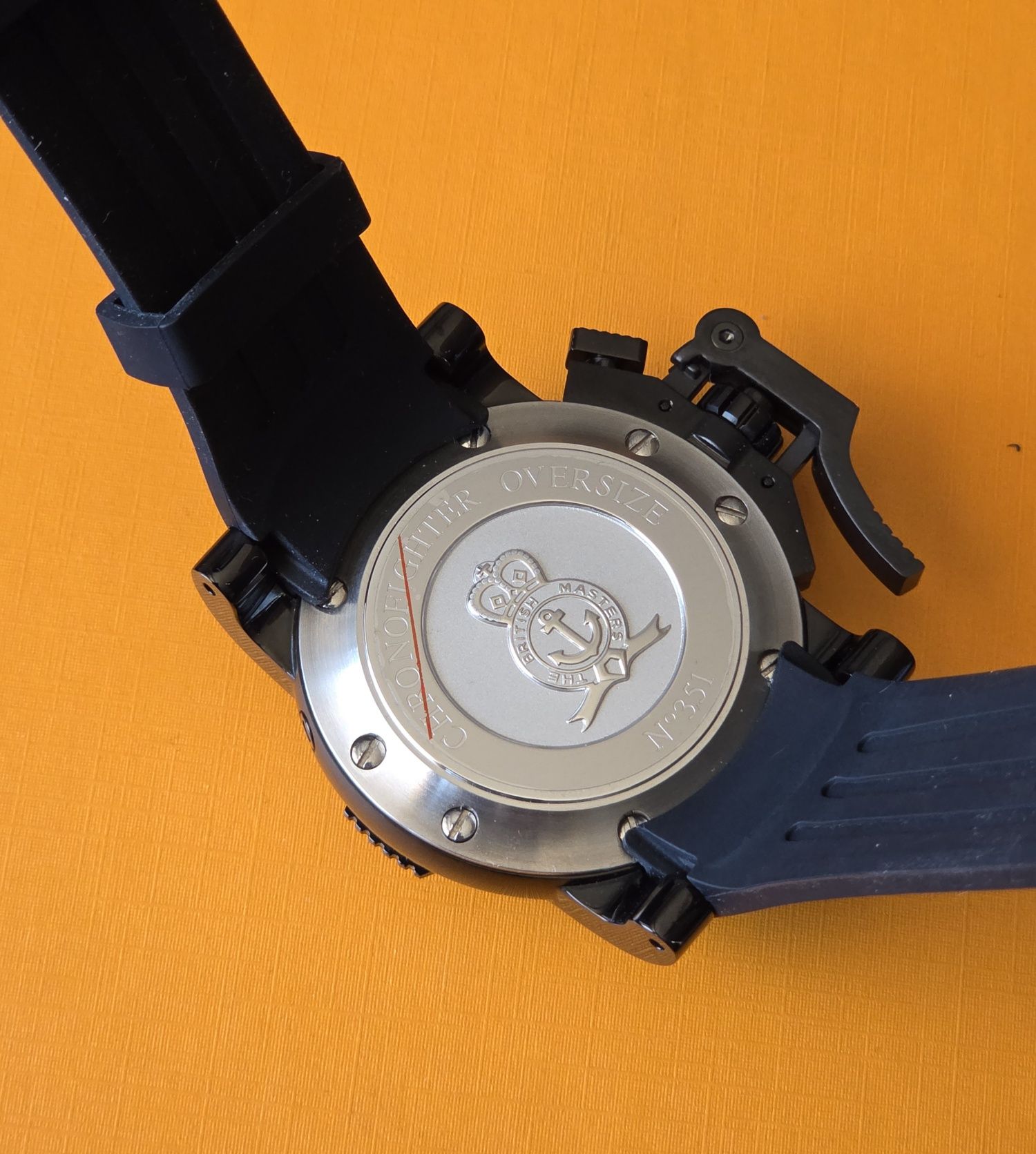Graham black chrono