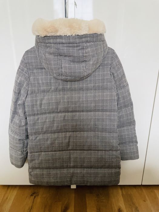 Пухено яке за момиче Massimo dutti 166 cm