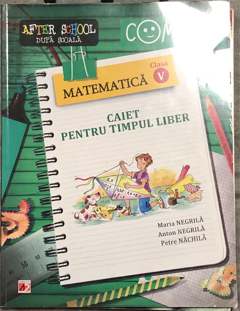 Pachet culegeri/caiete de lucru matematica gimnaziu