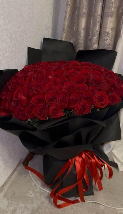 Букет из 101 роз 40 000тг