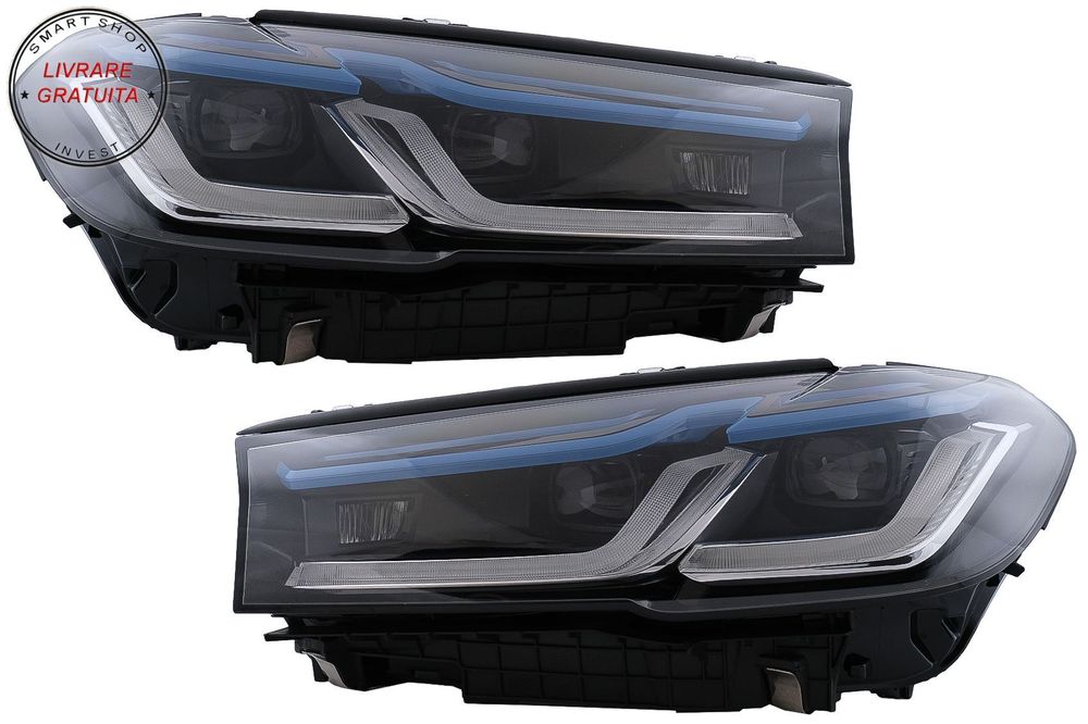 Faruri LED BMW Seria 5 G30 G31 Sedan Touring (2017-2019) LCI Design- livrare gratuita