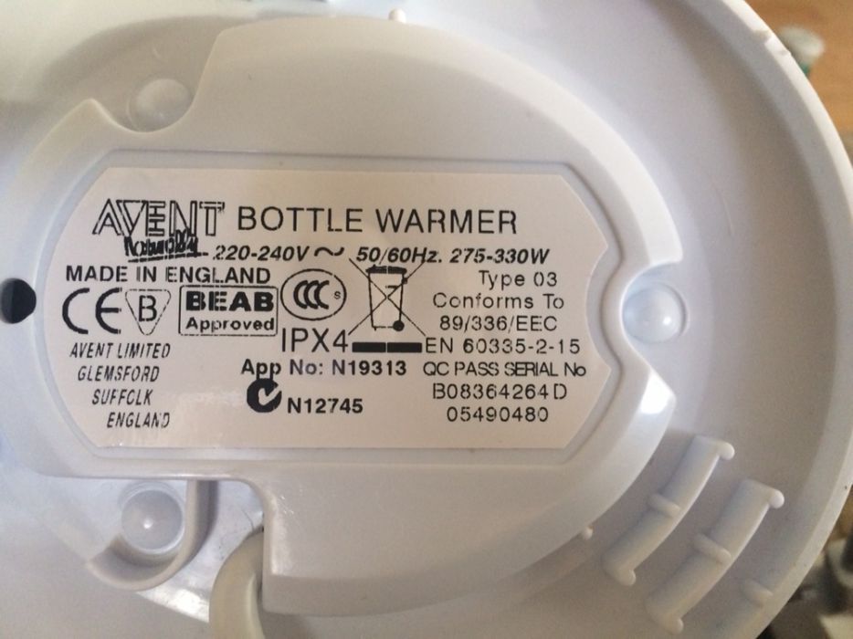 incalzitor biberoane Avent