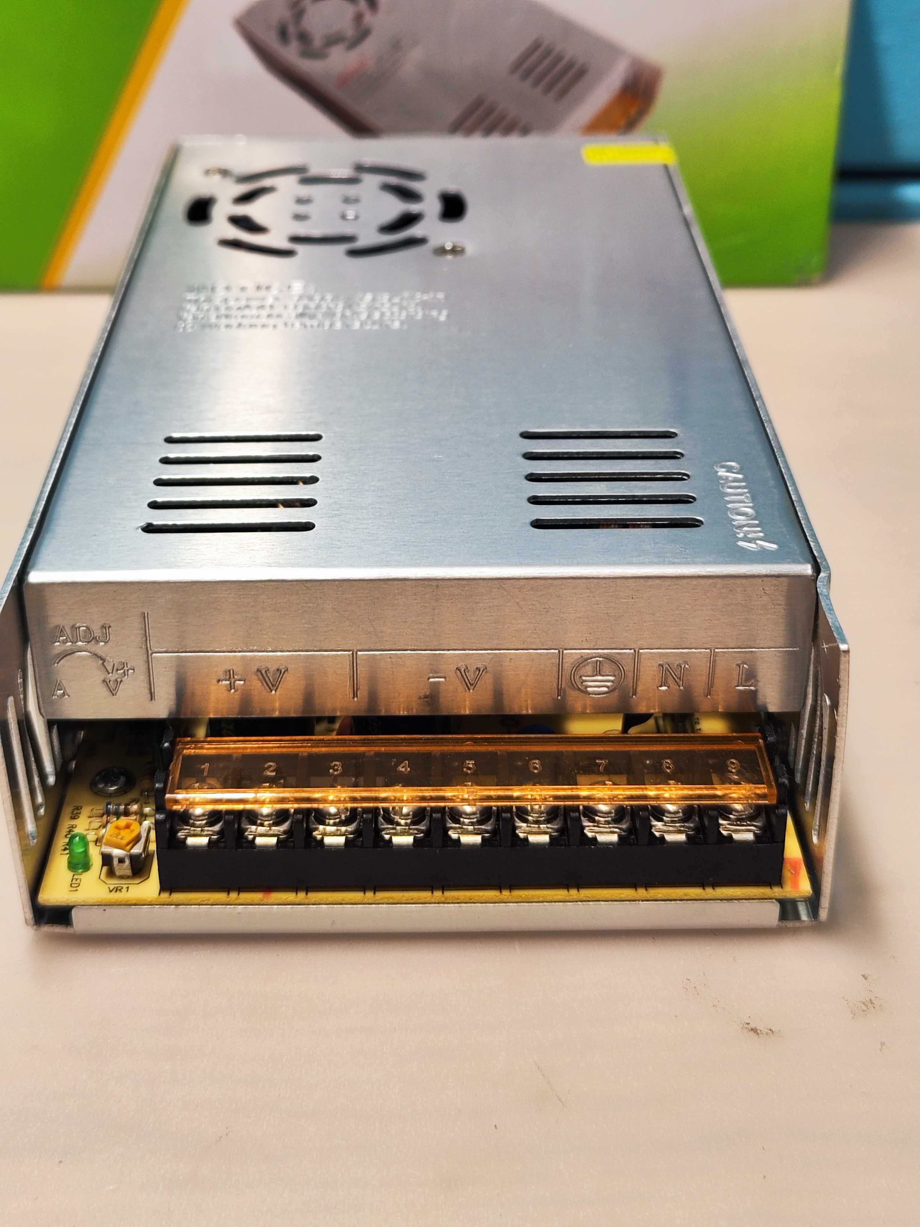 12V 30A Захранващ Адаптер 360W за LED, 3D Принтер и CCTV, Webasto
