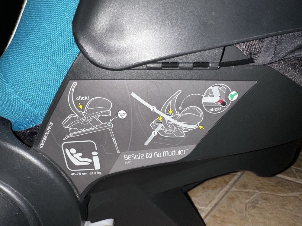 Столче за кола BeSafe izi-go