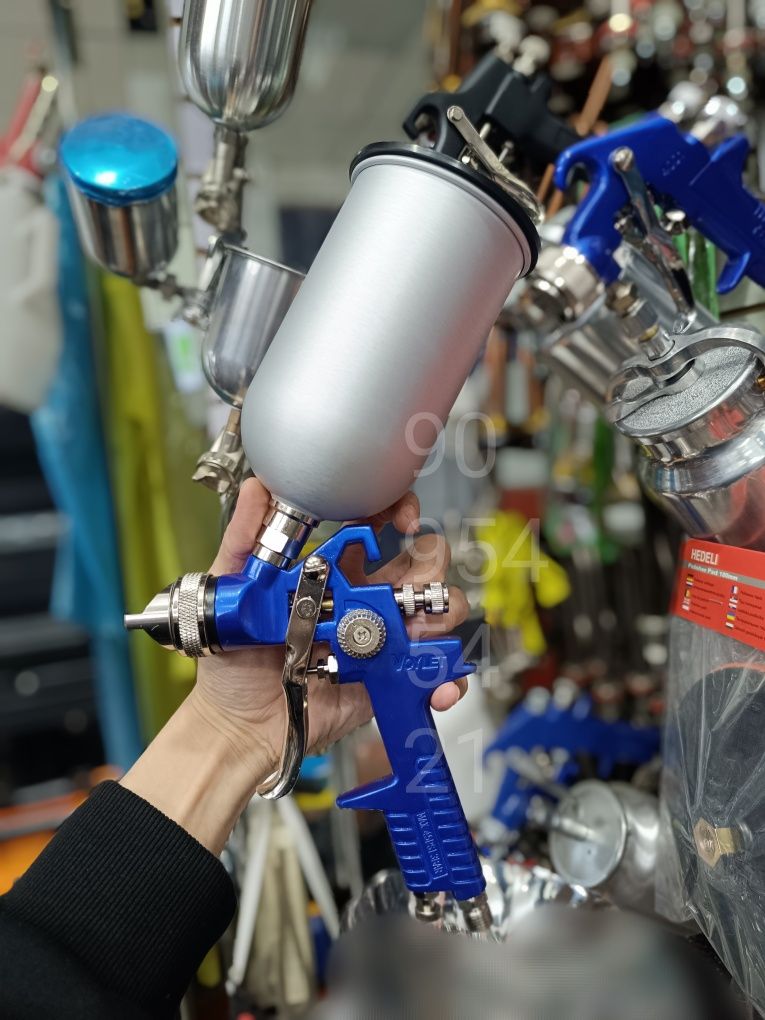 Пульверизатор Ф1.7 Ф2.0  краскопульт краска сепадиган spray gun