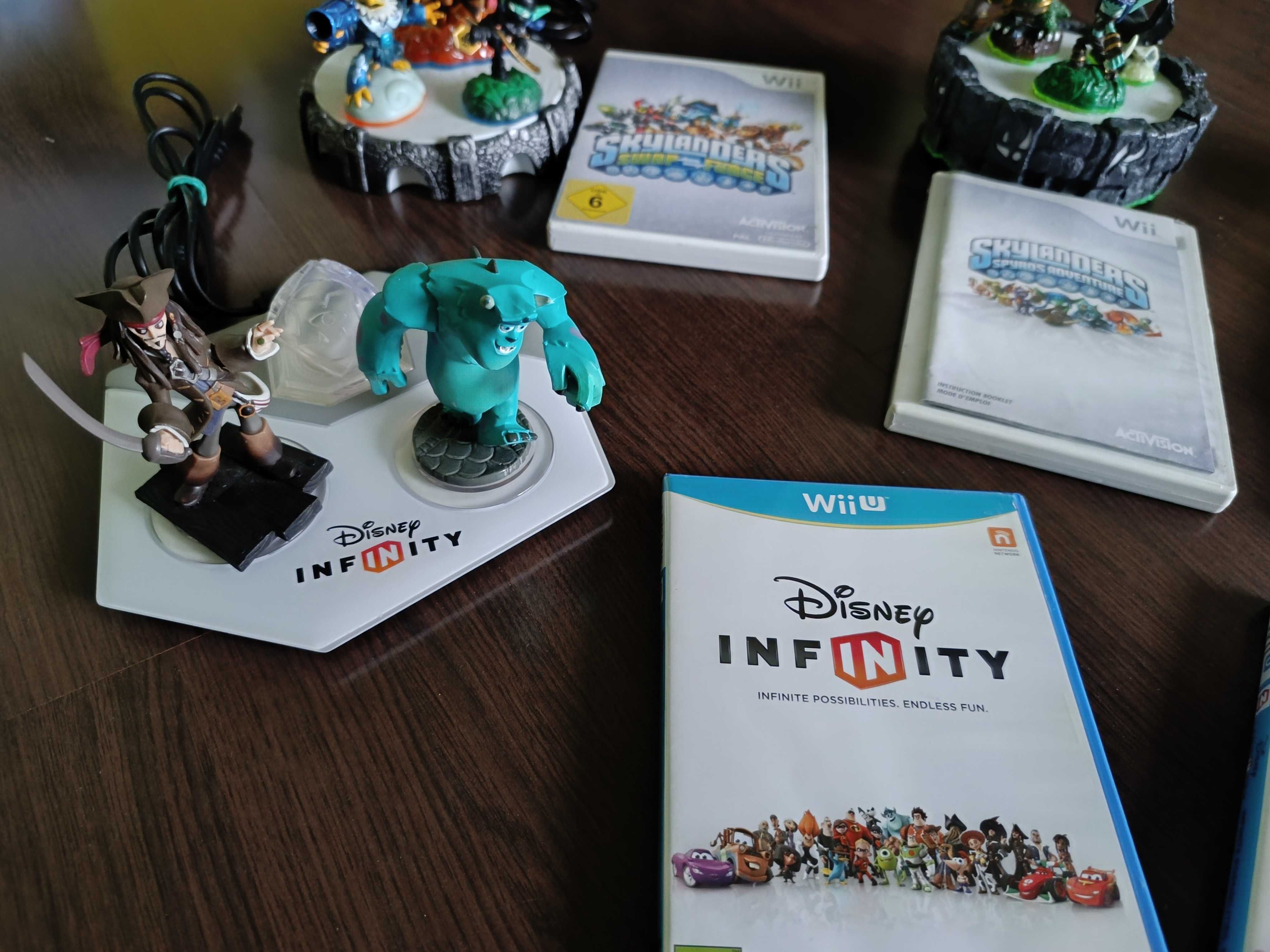 Wii WiiU Disney Infinity Skylanders sturi complete joc portal figurine