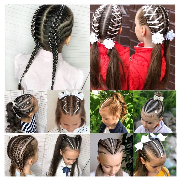 Брейды к школе!!! И можно забыть о прическах на одну-две недели!!!