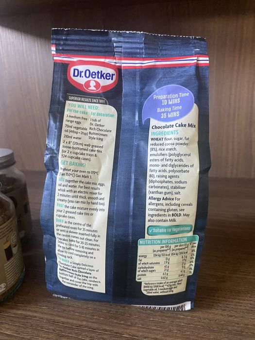 Pachet - mix pentru tort si cafea instant