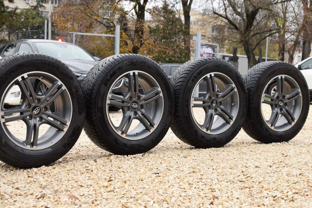 Оригинални алуминиеви джанти със зимни гуми за  !Kia !Киа !Хюндай