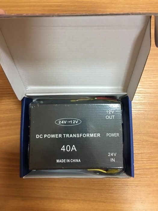 Преобразователь напряжения DC24-12v 20A