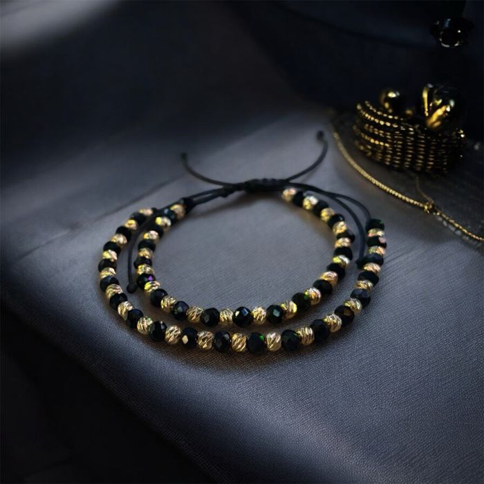 Set bratari placate cu aur 14K