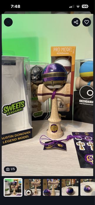 Kendama sweets legend shape